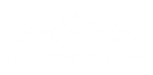 Lopez Hardwood Flooring Logo White